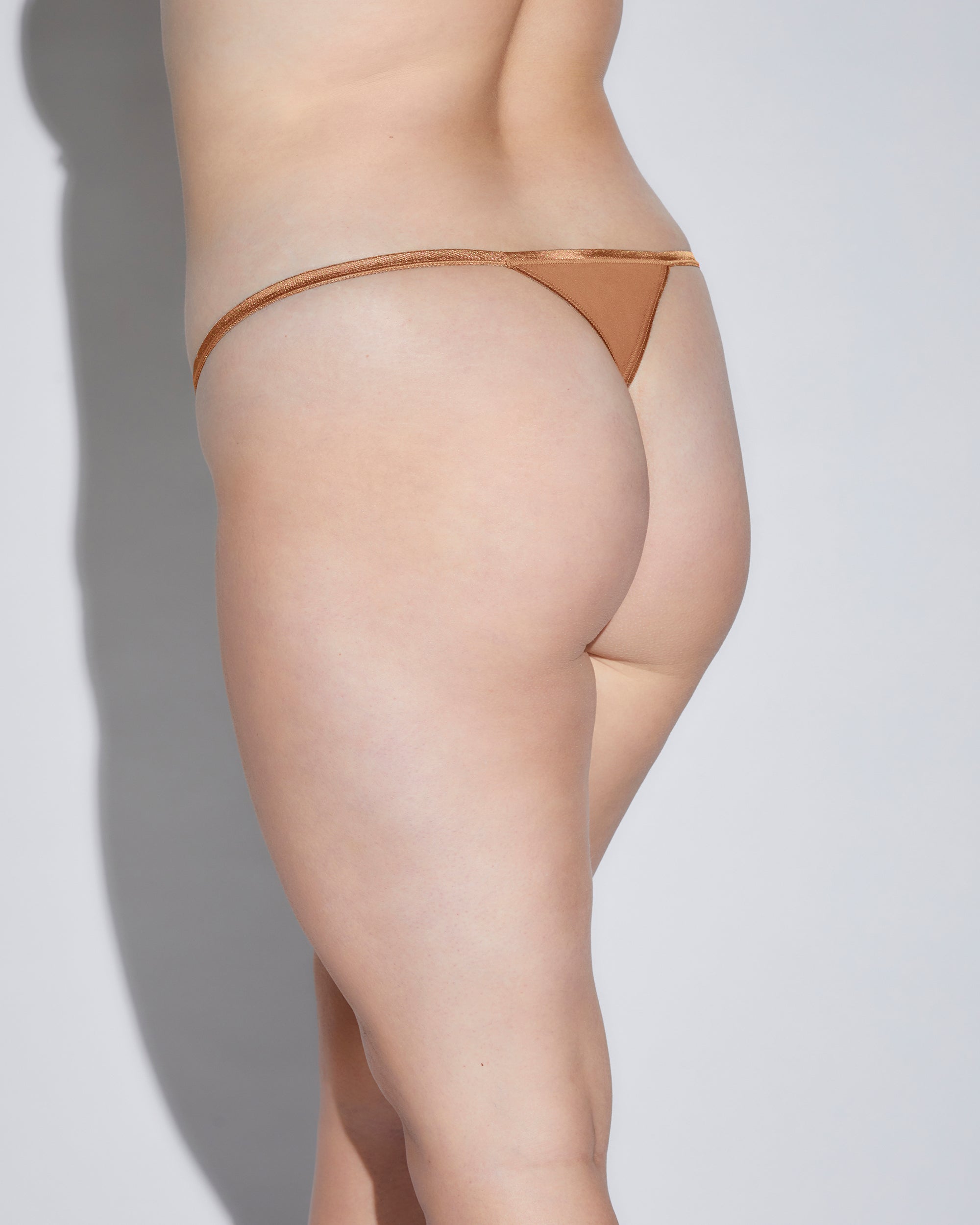 Marrone Tanga - Soire Confidence Perizoma Taglie Forti