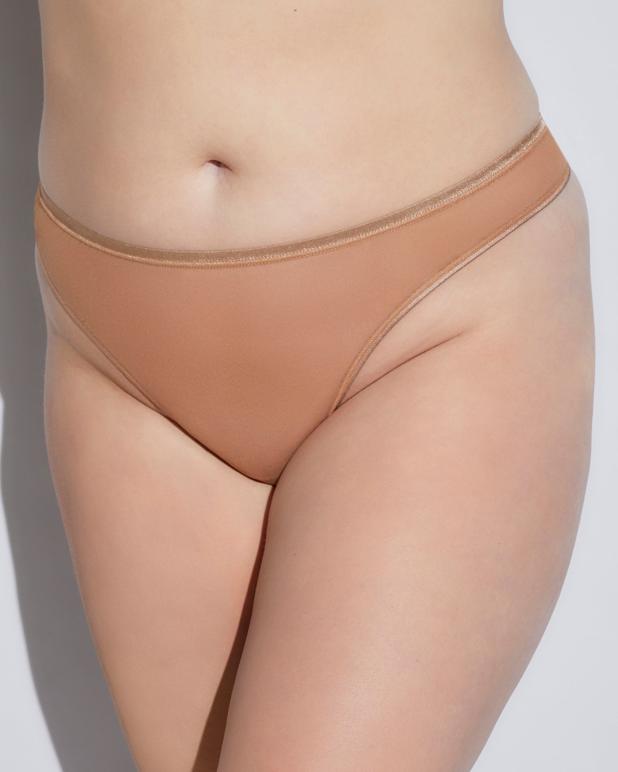 Braun Tanga - Soire Confidence Klassischer Tanga In Übergröße