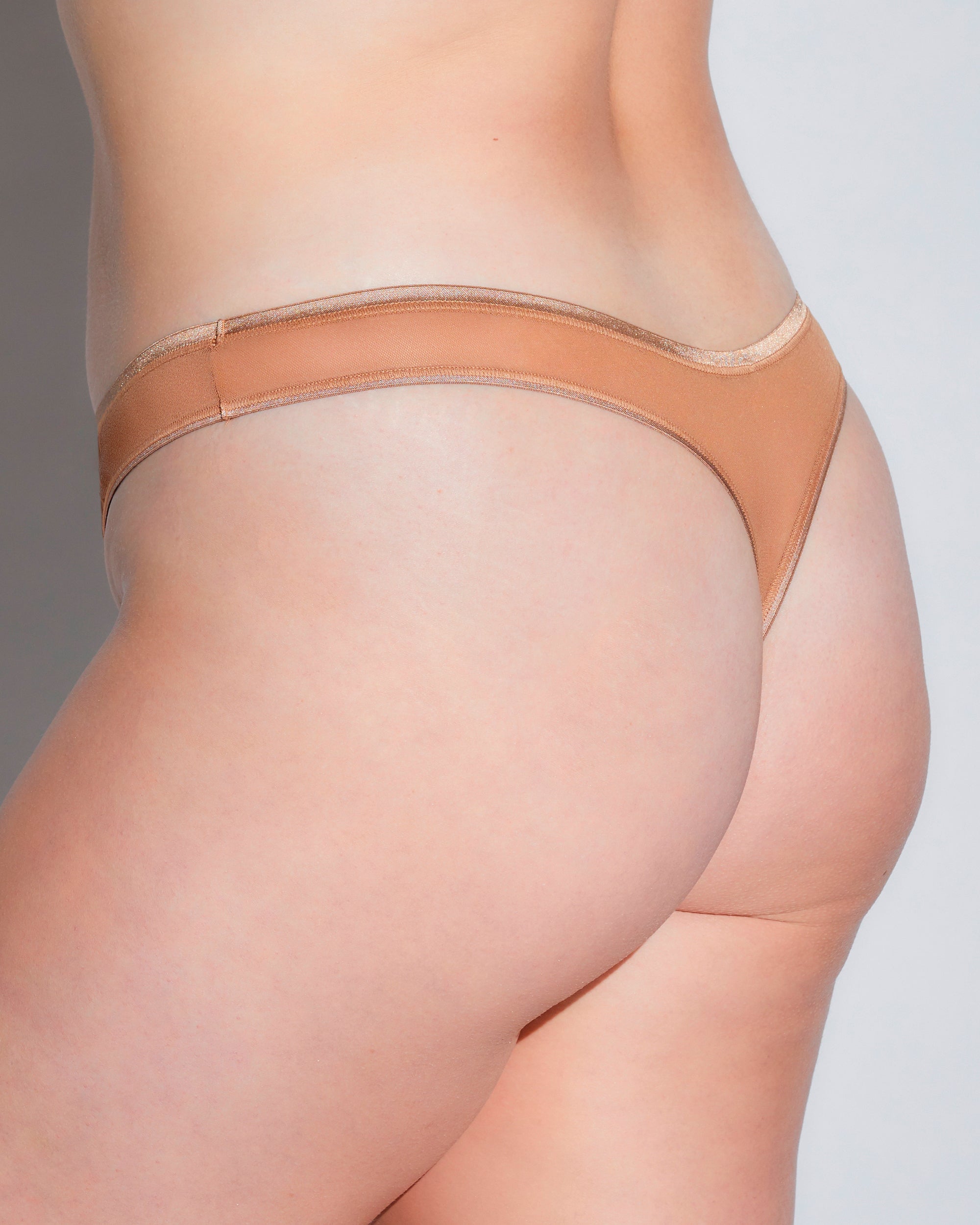 Braun Tanga - Soire Confidence Klassischer Tanga In Übergröße