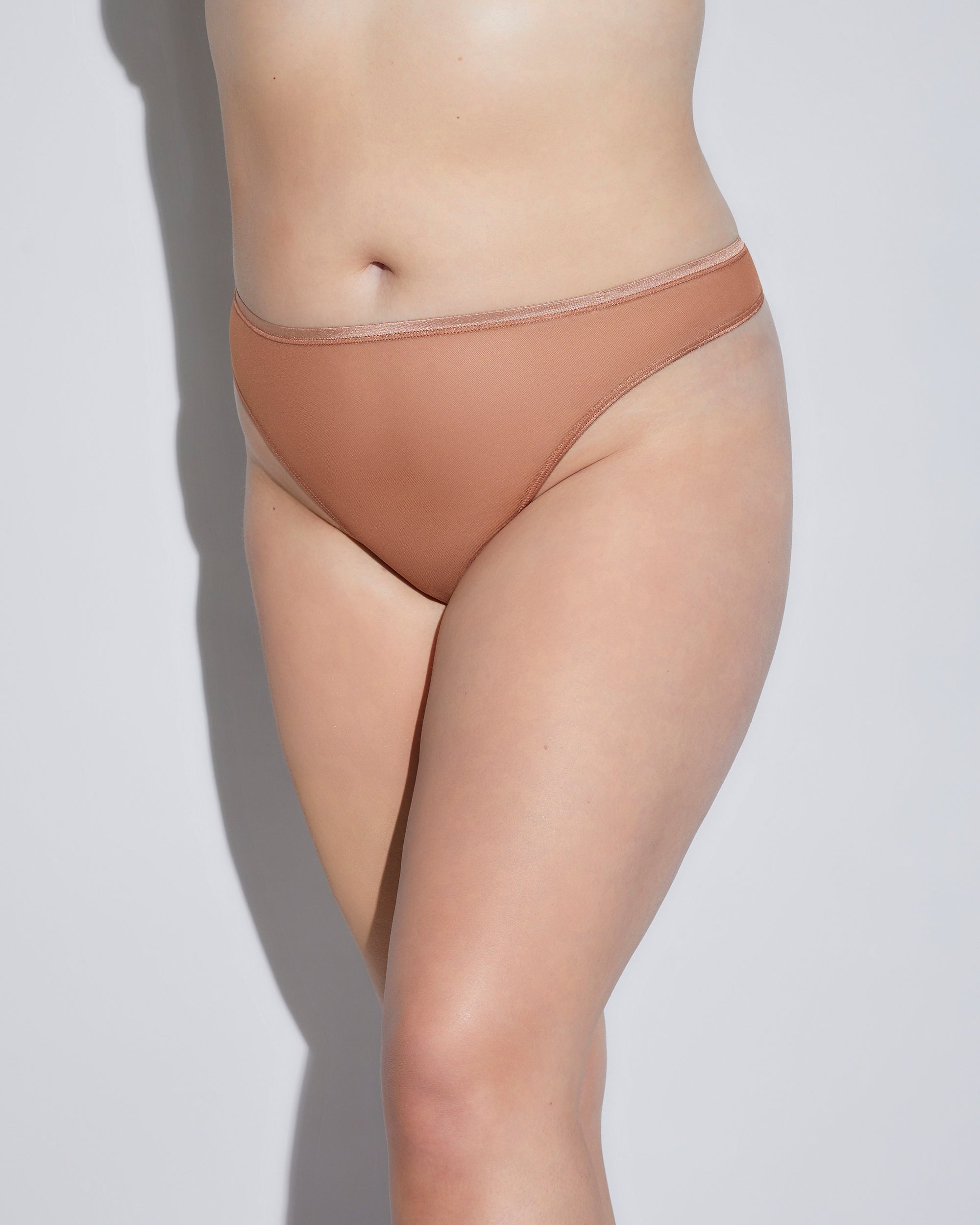 Braun Tanga - Soire Confidence Klassischer Tanga In Übergröße