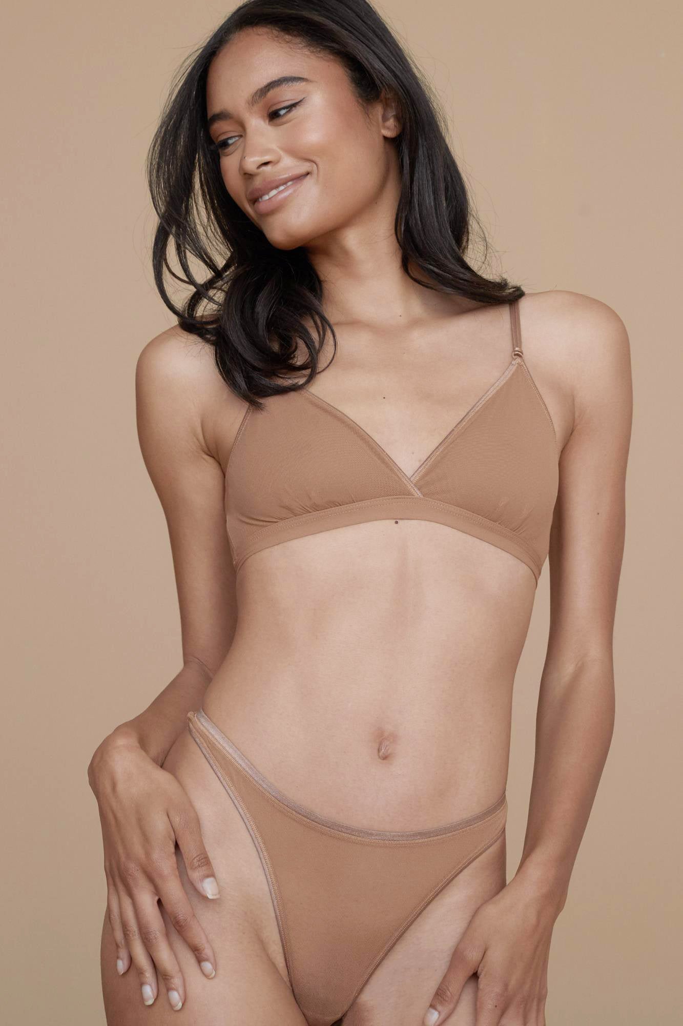 Brown Thong - Soire Confidence Classic Thong