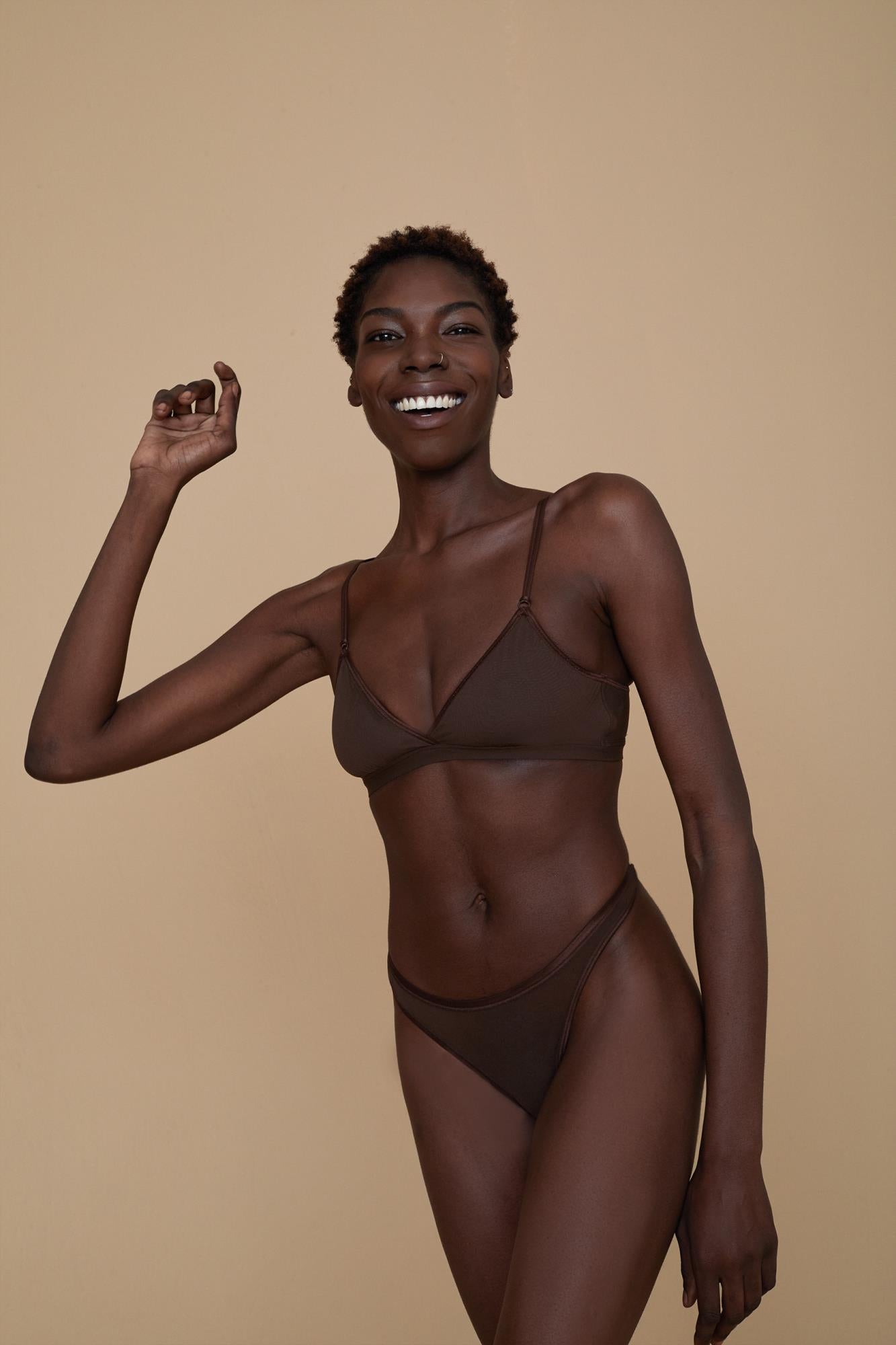 Brown Thong - Soire Confidence Classic Thong