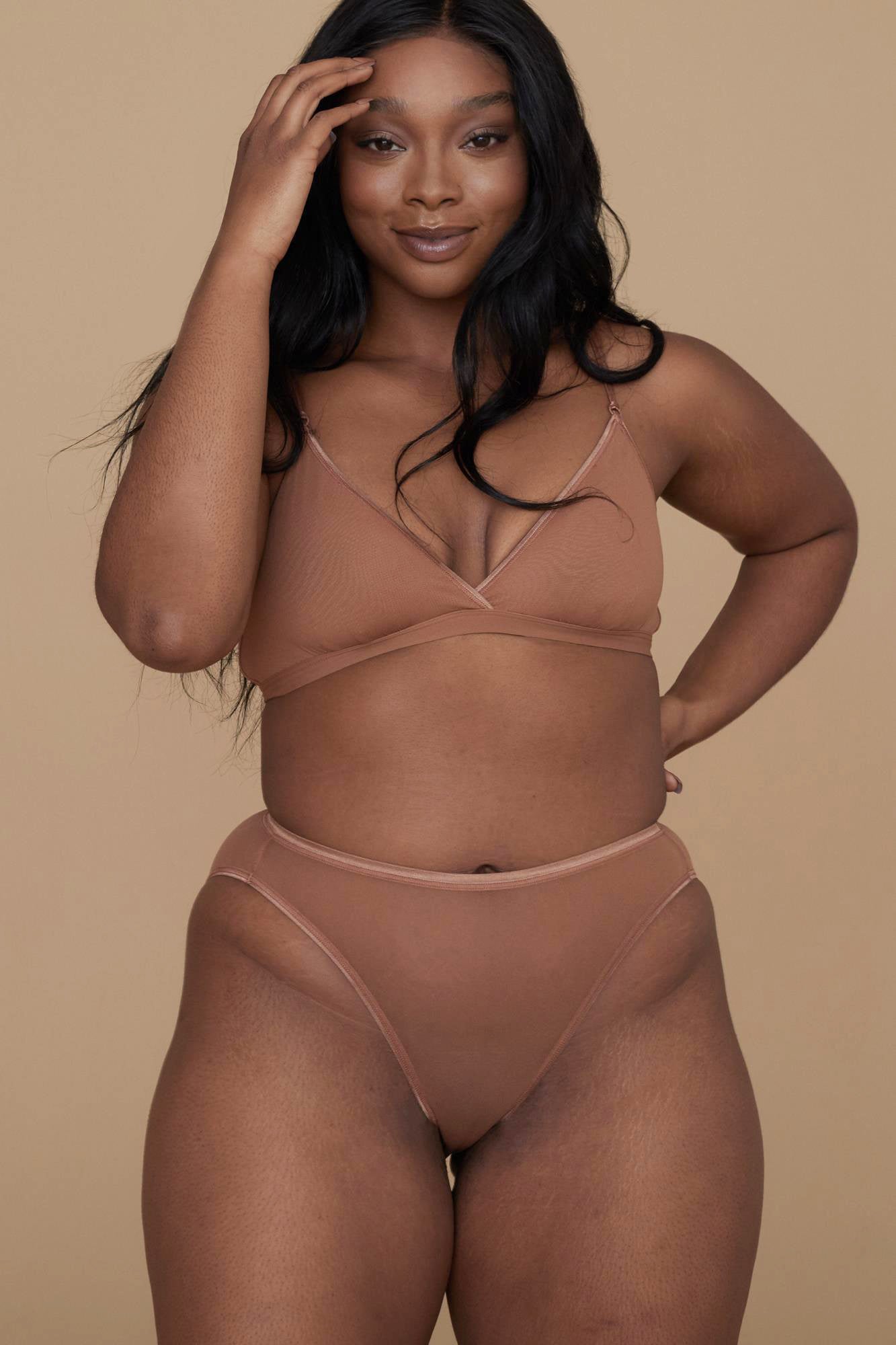 Brown Italian Cut Bikini - Soire Confidence Brazilian Minikini