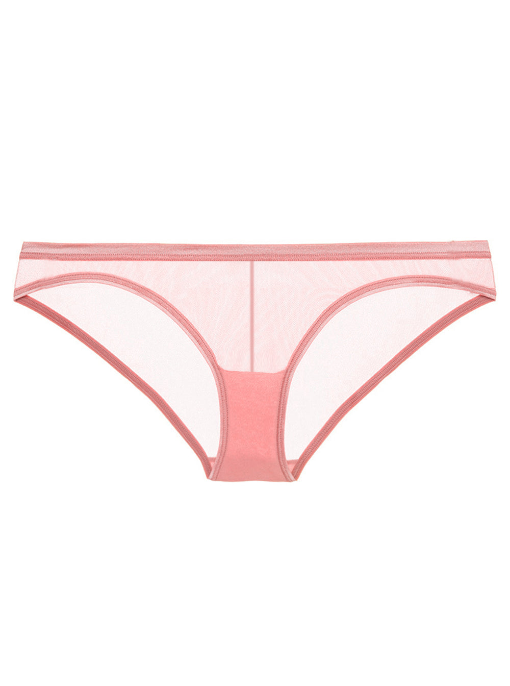Rose Culotte Style Bikini - Soire Confidence Bas De Bikini Taille Basse