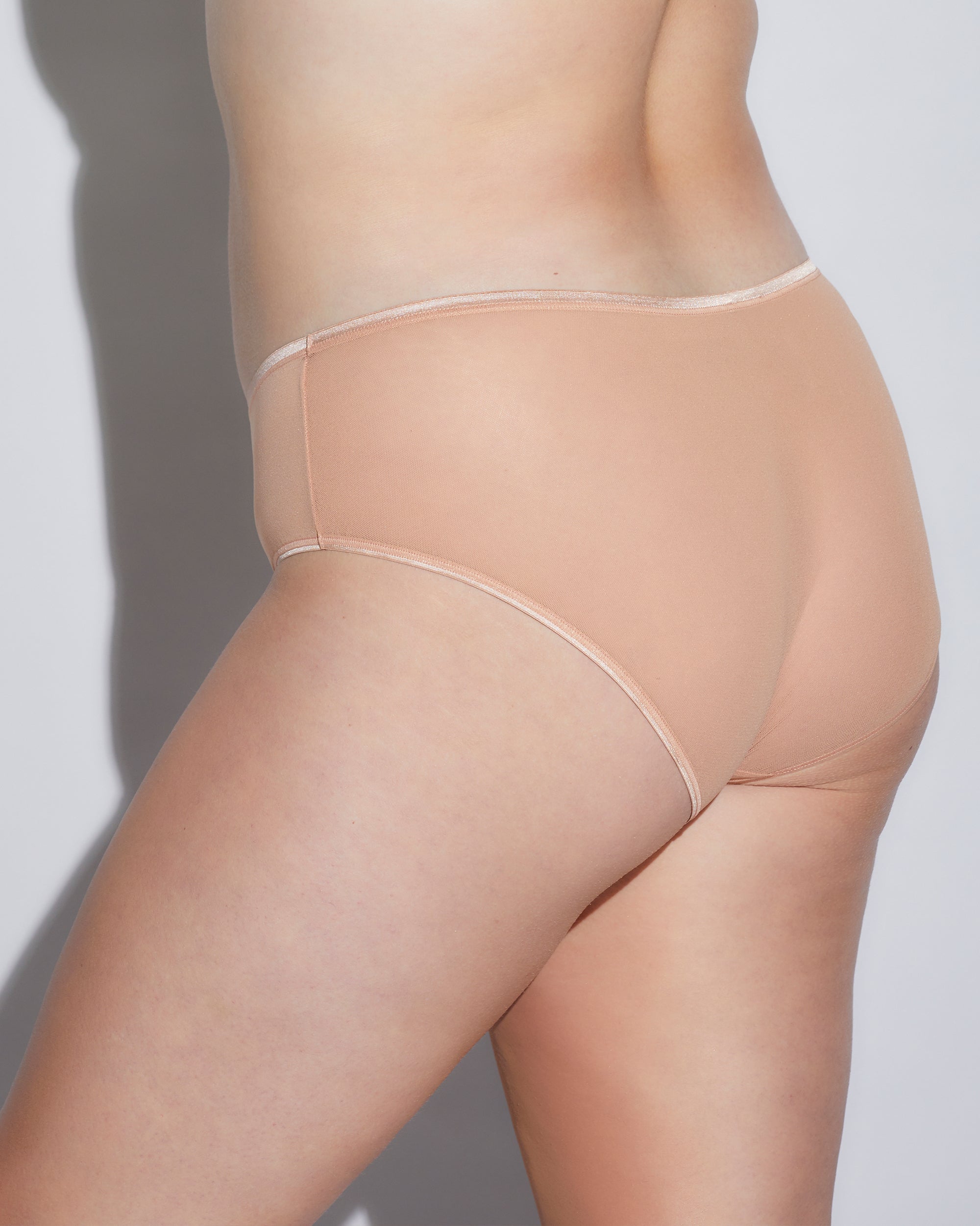 Marron Culotte Taille Basse - Soire Confidence Shorty Taille Basse - Grande Taille