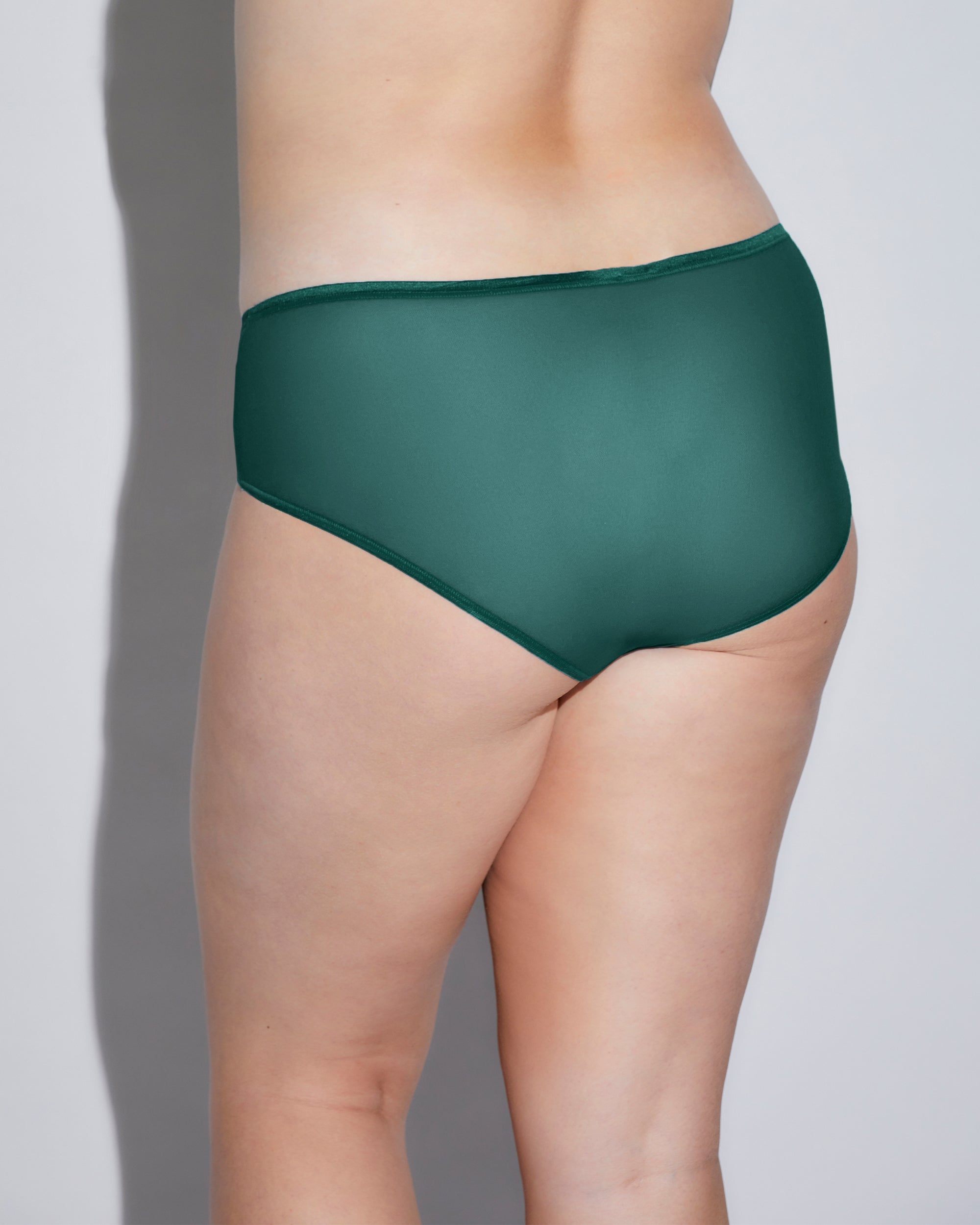 Grün Panty - Soire Confidence Übergröße Tief Sitzender Panty