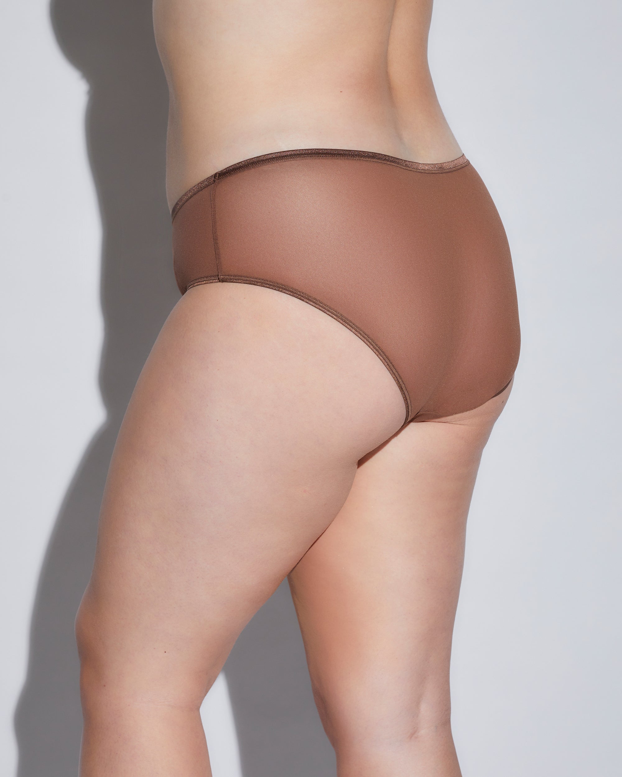 Braun Panty - Soire Confidence Übergröße Tief Sitzender Panty