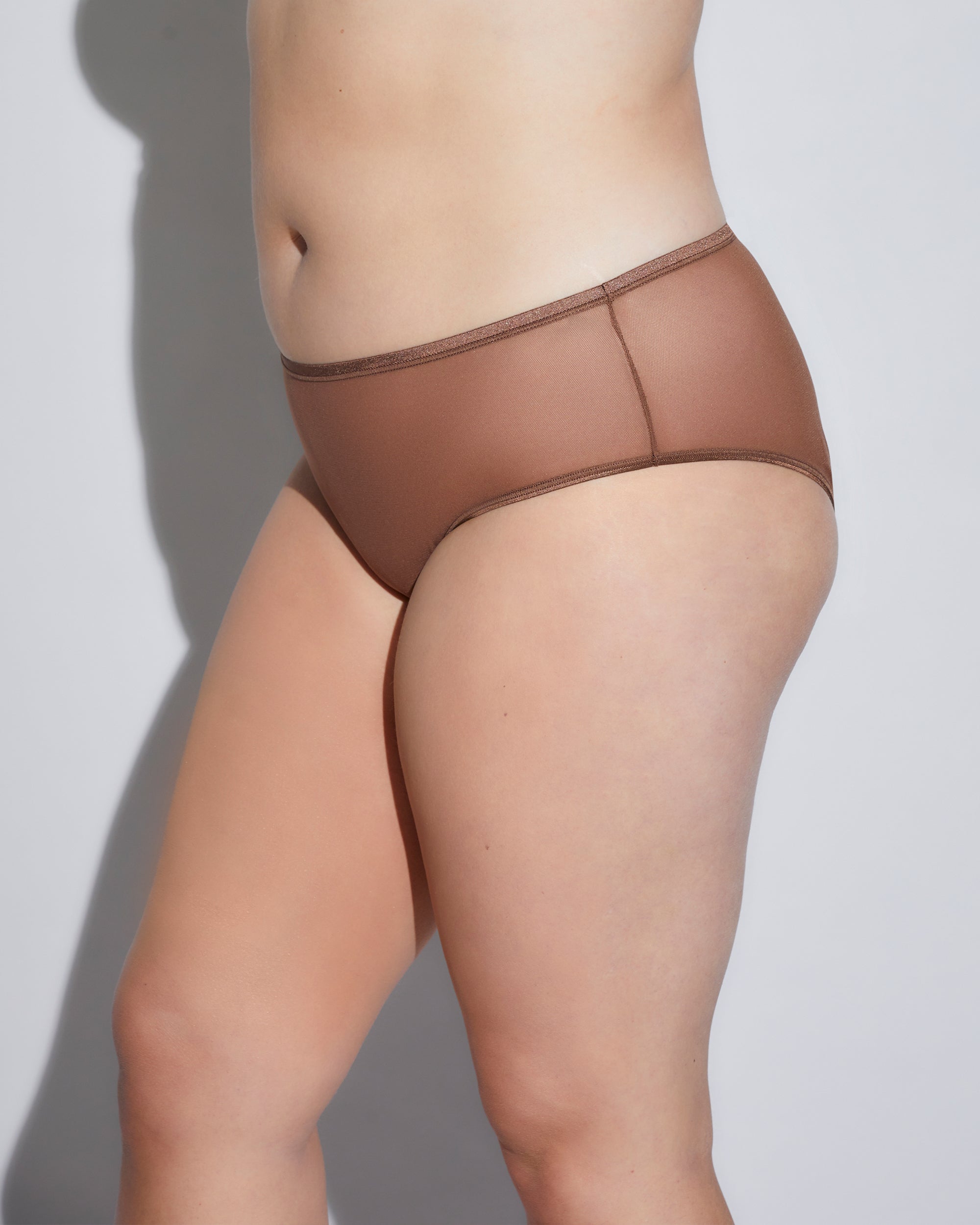 Marrón Culottes - Soire Confidence Grandes Tailles - Culote De Tiro Bajo