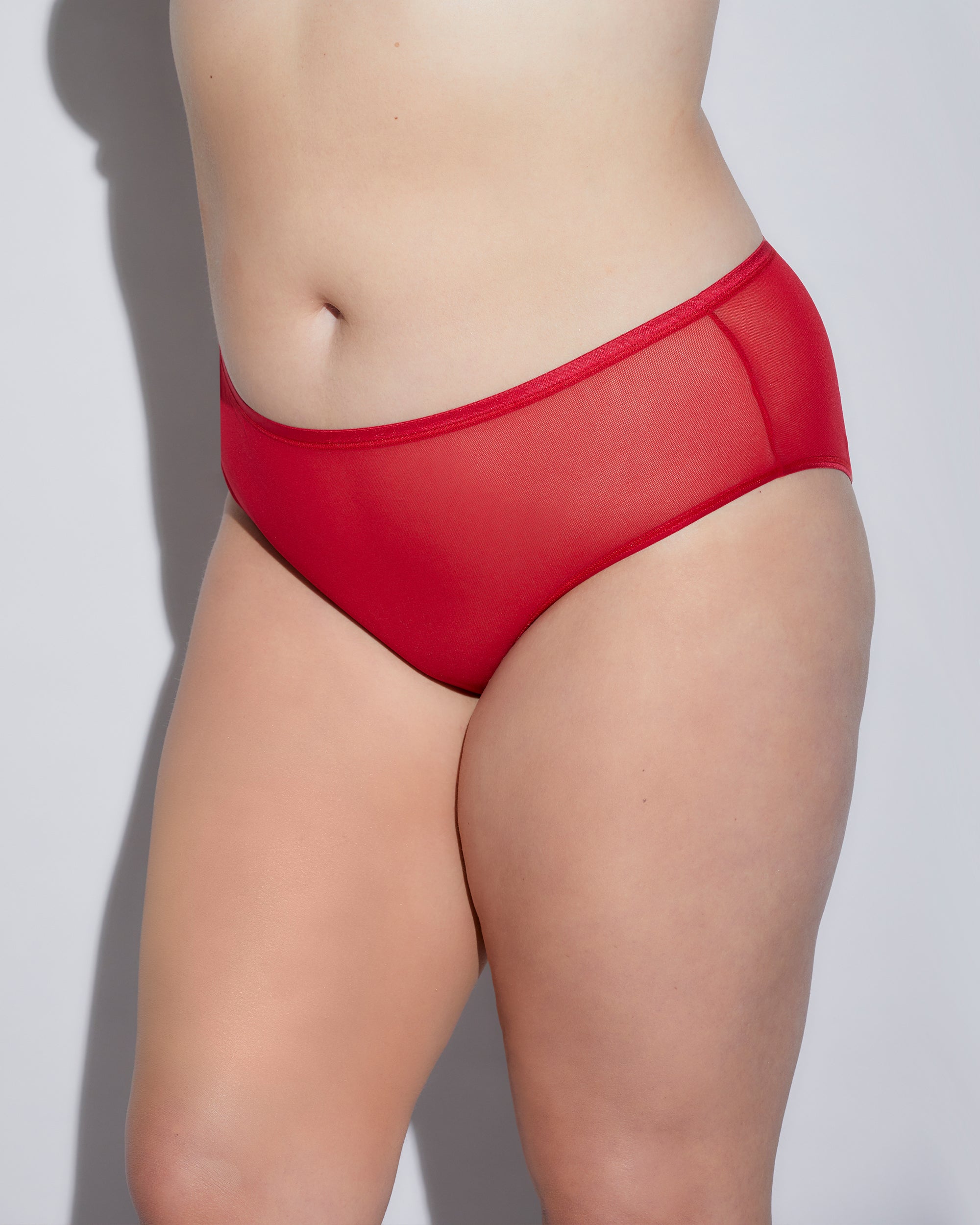 Rossa Culotte - Soire Confidence Boxer A Vita Bassa Extended
