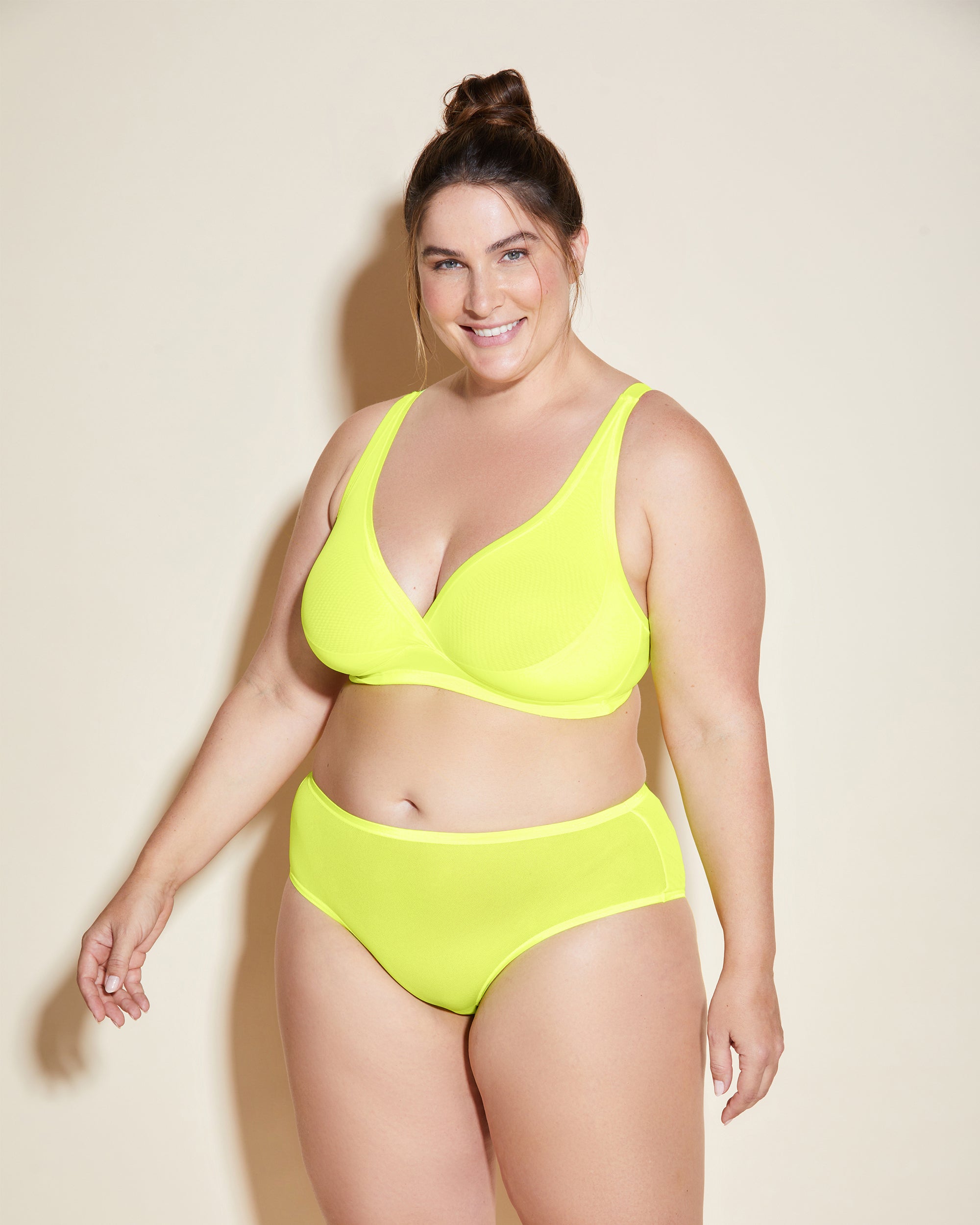 Yellow Boyleg - Soire Confidence Extended Boyshort
