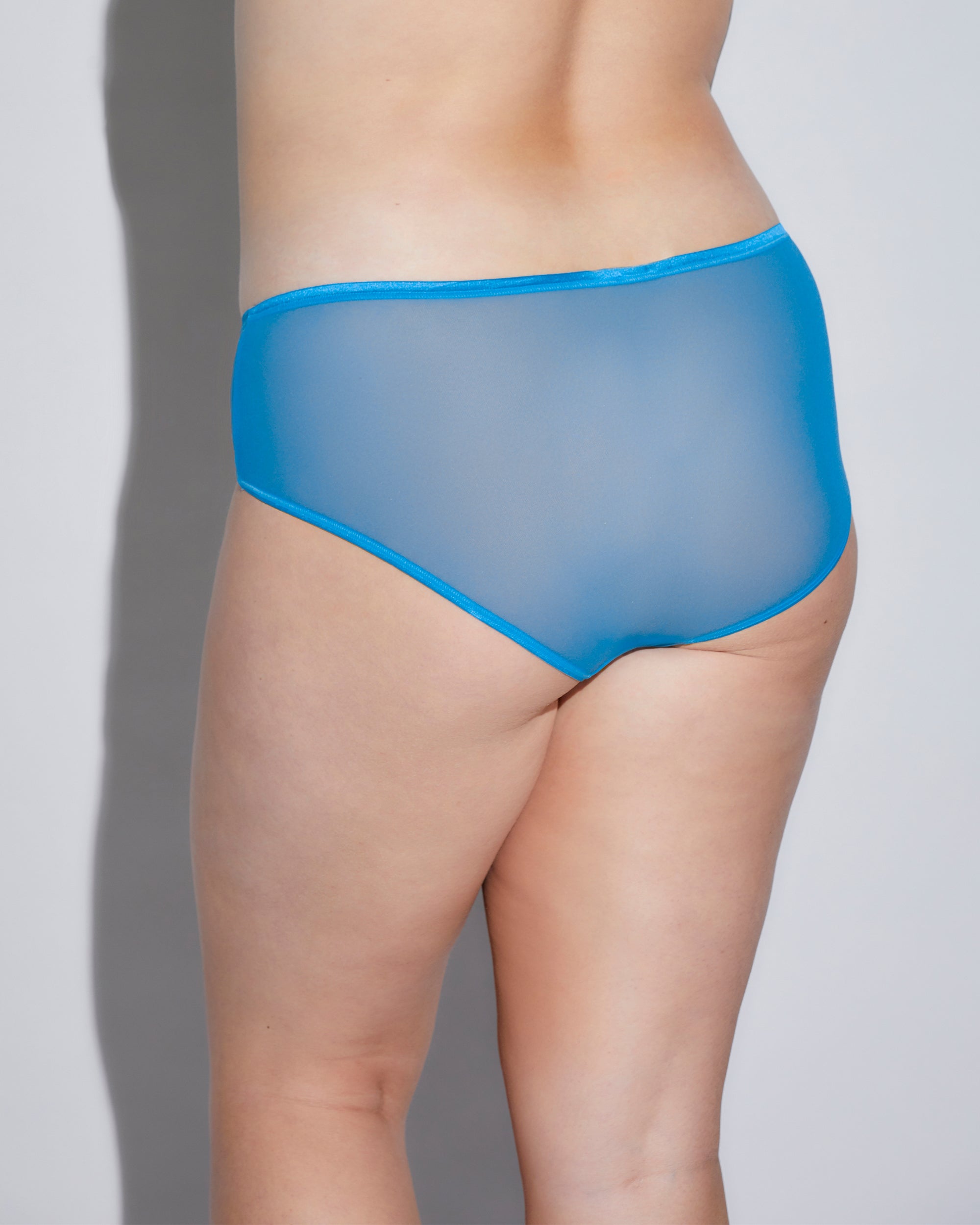 Blue Boyleg - Soire Confidence Extended Boyshort