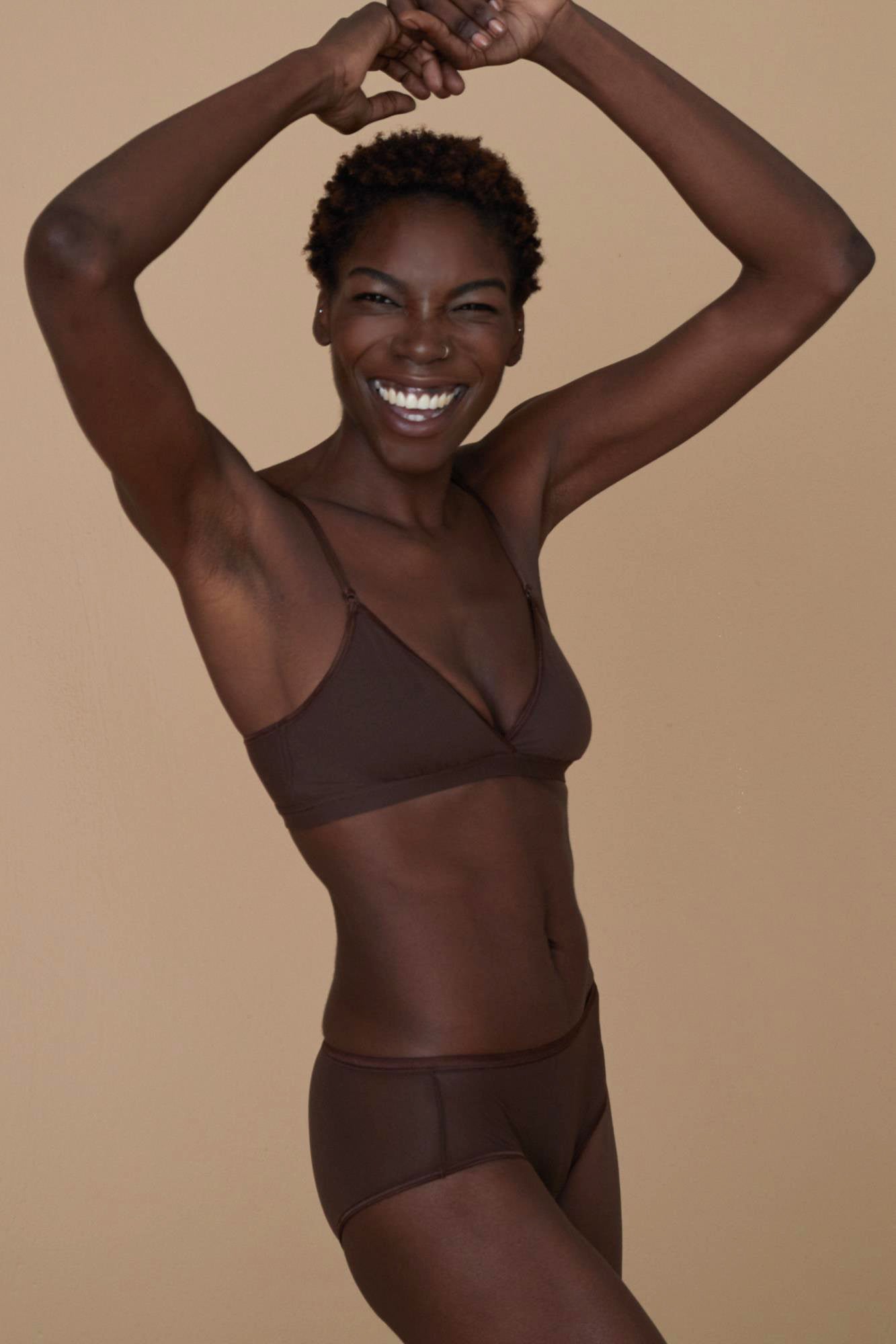 Marron Culotte Taille Basse - Soire Confidence Shorty