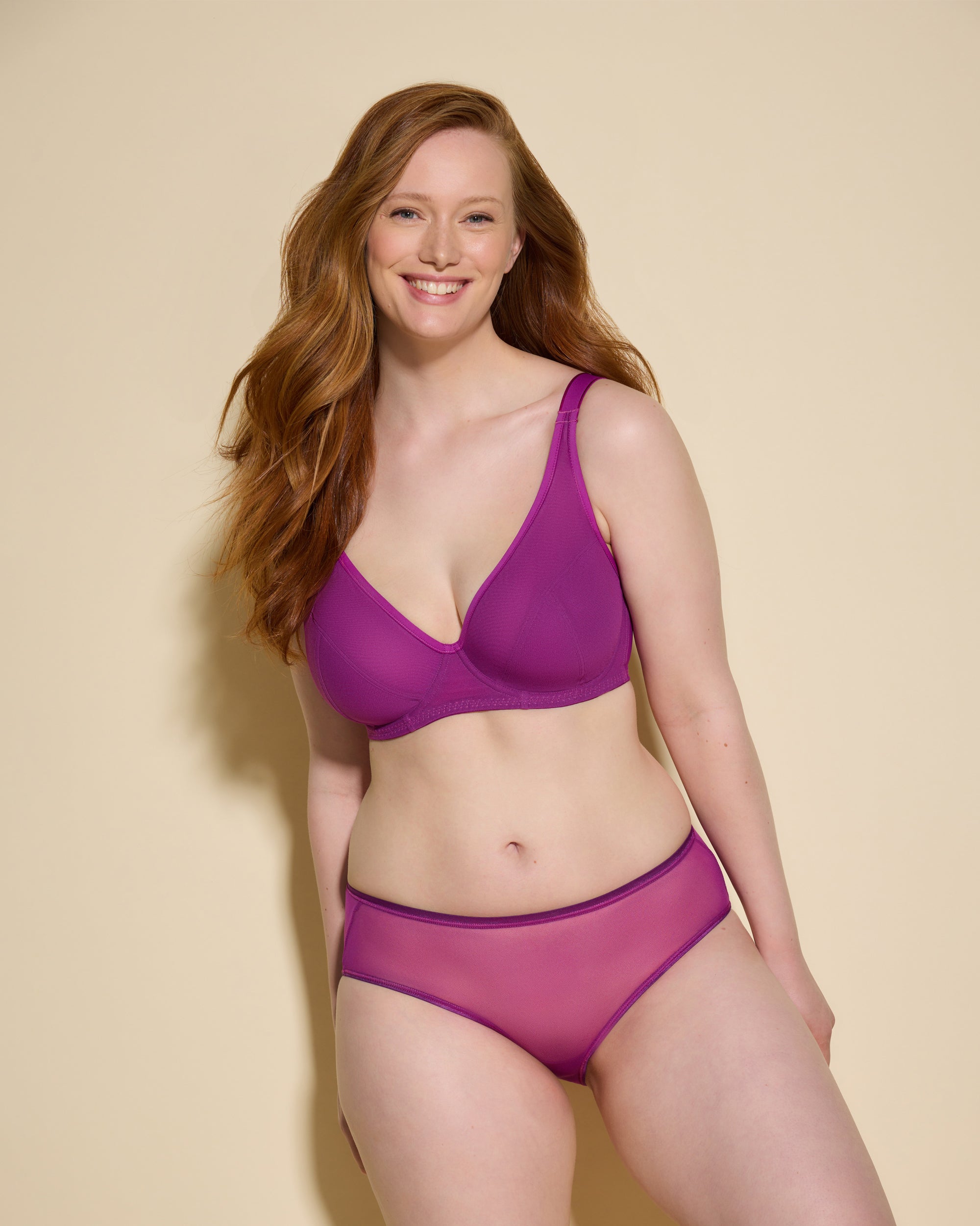 Lila Bh - Soire Confidence Seitenstütz BH
