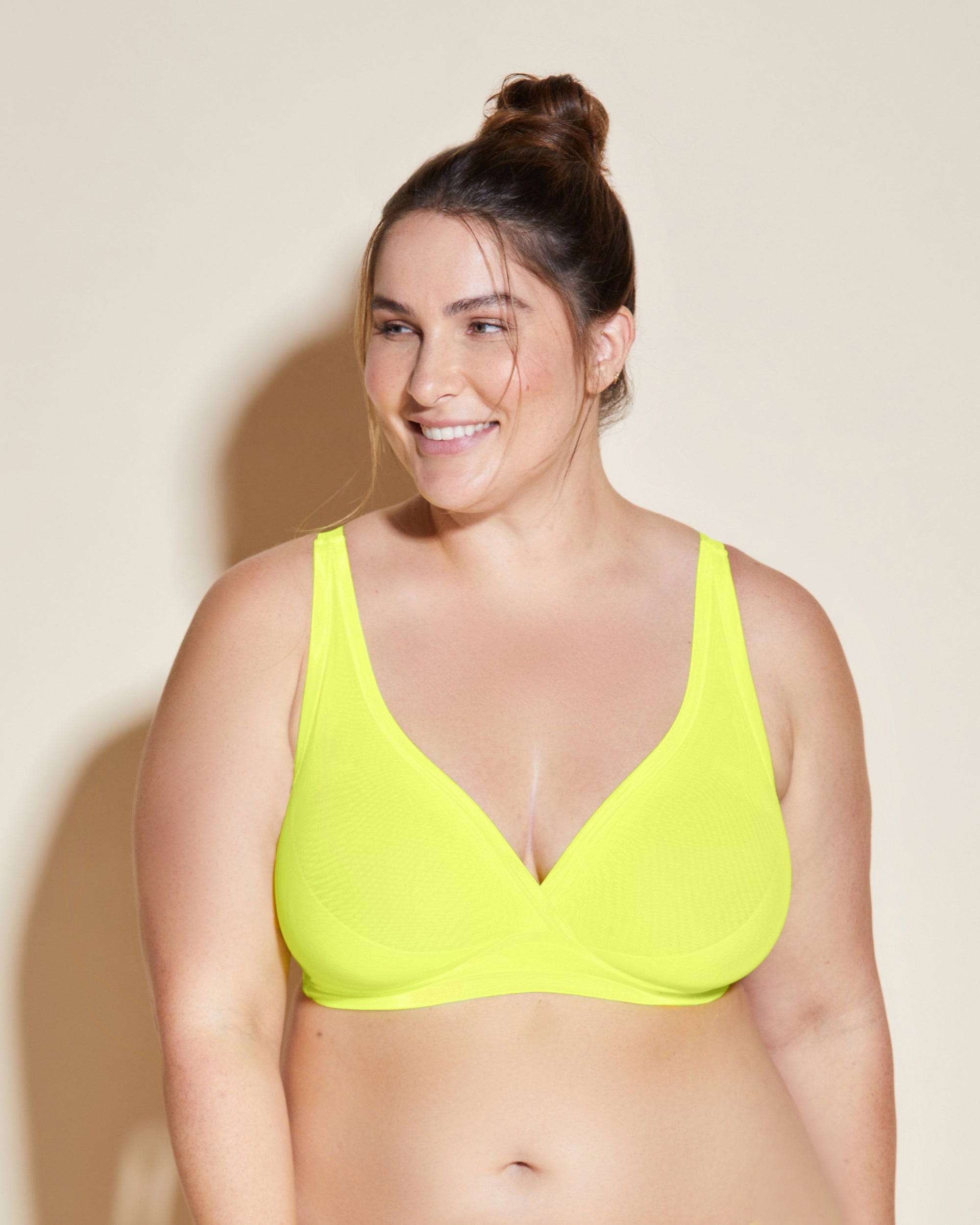 Jaune Bralette - Soire Confidence Brassière Grande Taille