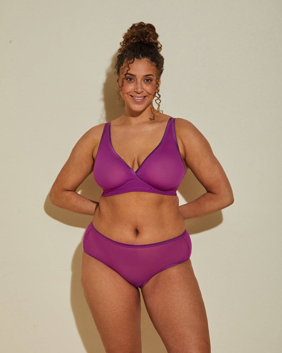 Purple Bralette - Soire Confidence Extended Bralette