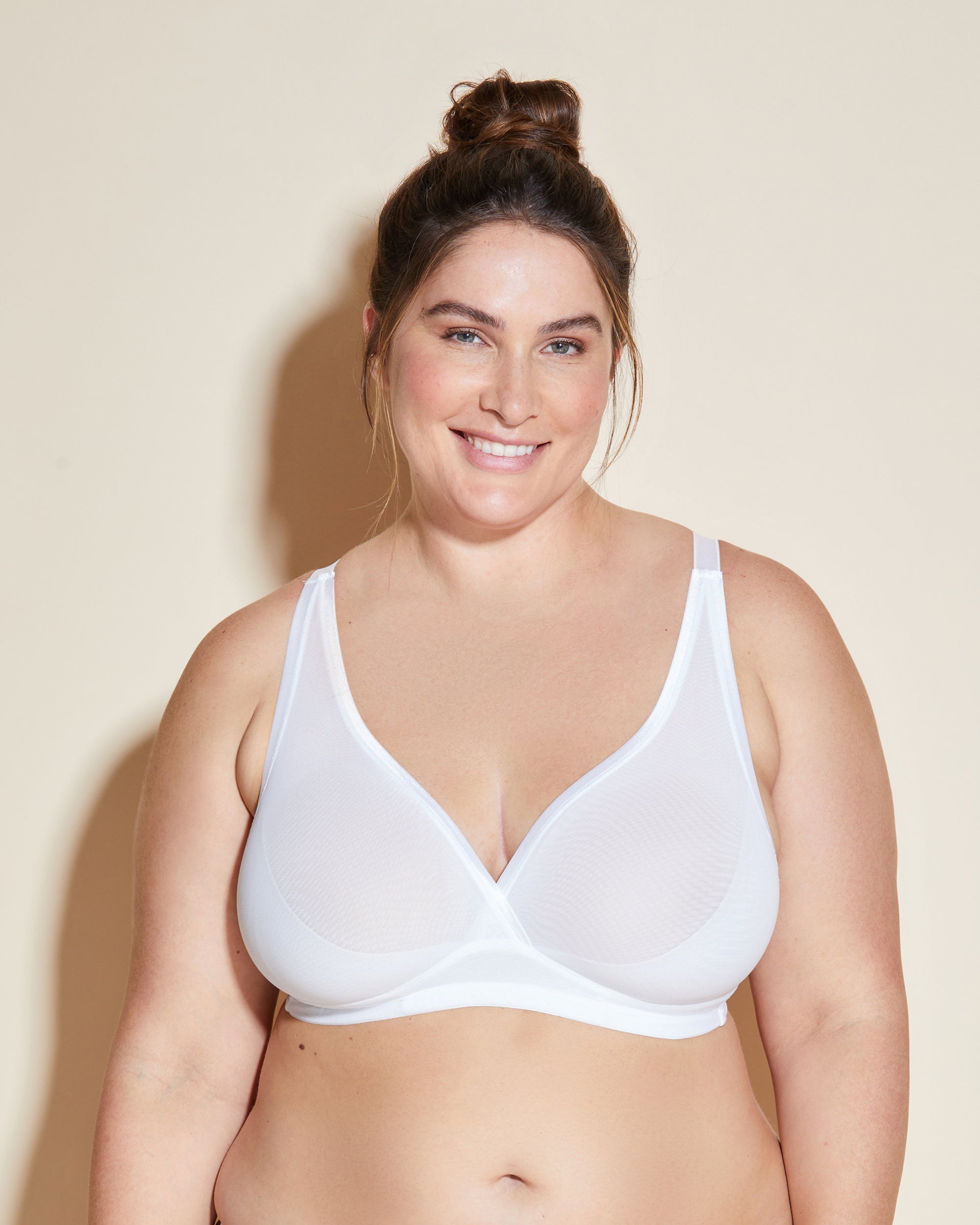 Bianco Bralette - Soire Confidence Bralette Taglie Comode