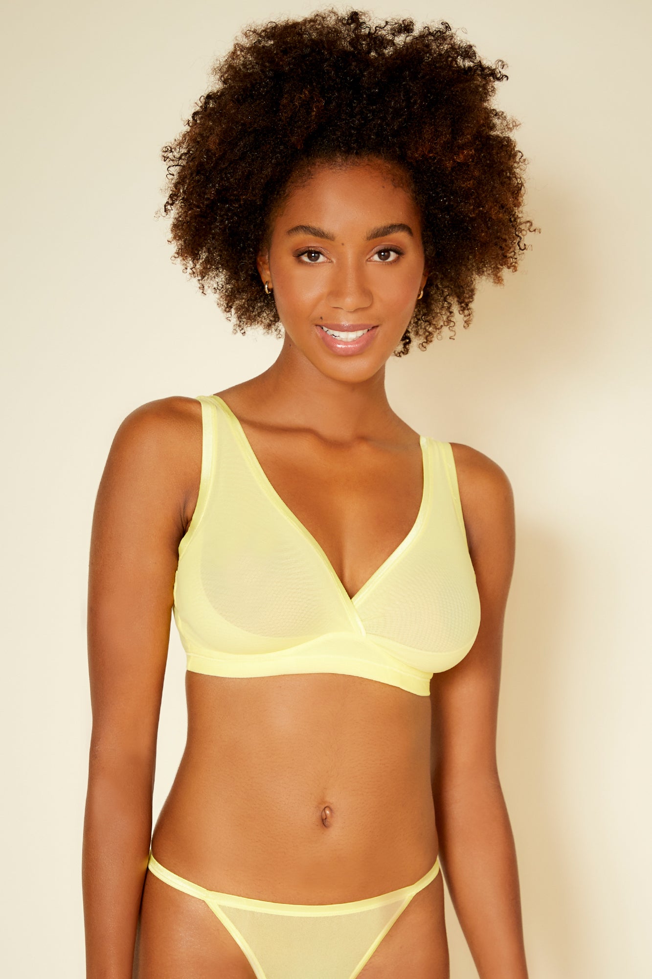 Yellow Bralette - Soire Confidence Curvy Bralette
