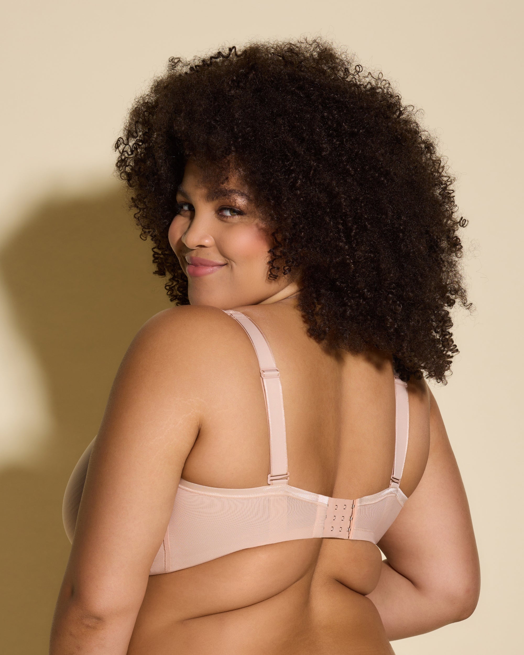 Beige Bralette - Soire Confidence Bralette Ultra Sinueuse