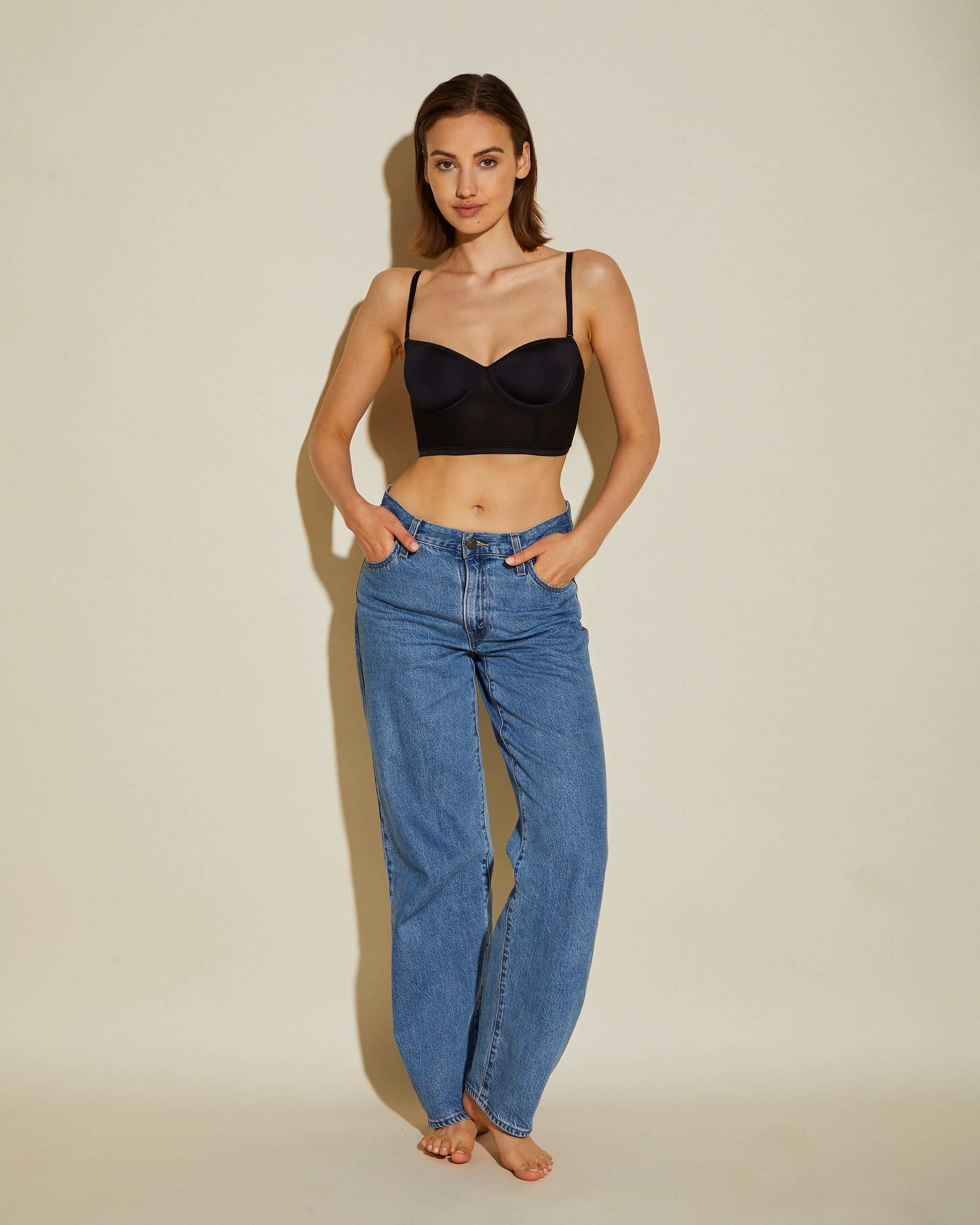 Negro Corsés - Soire Confidence Top Tipo Bustier