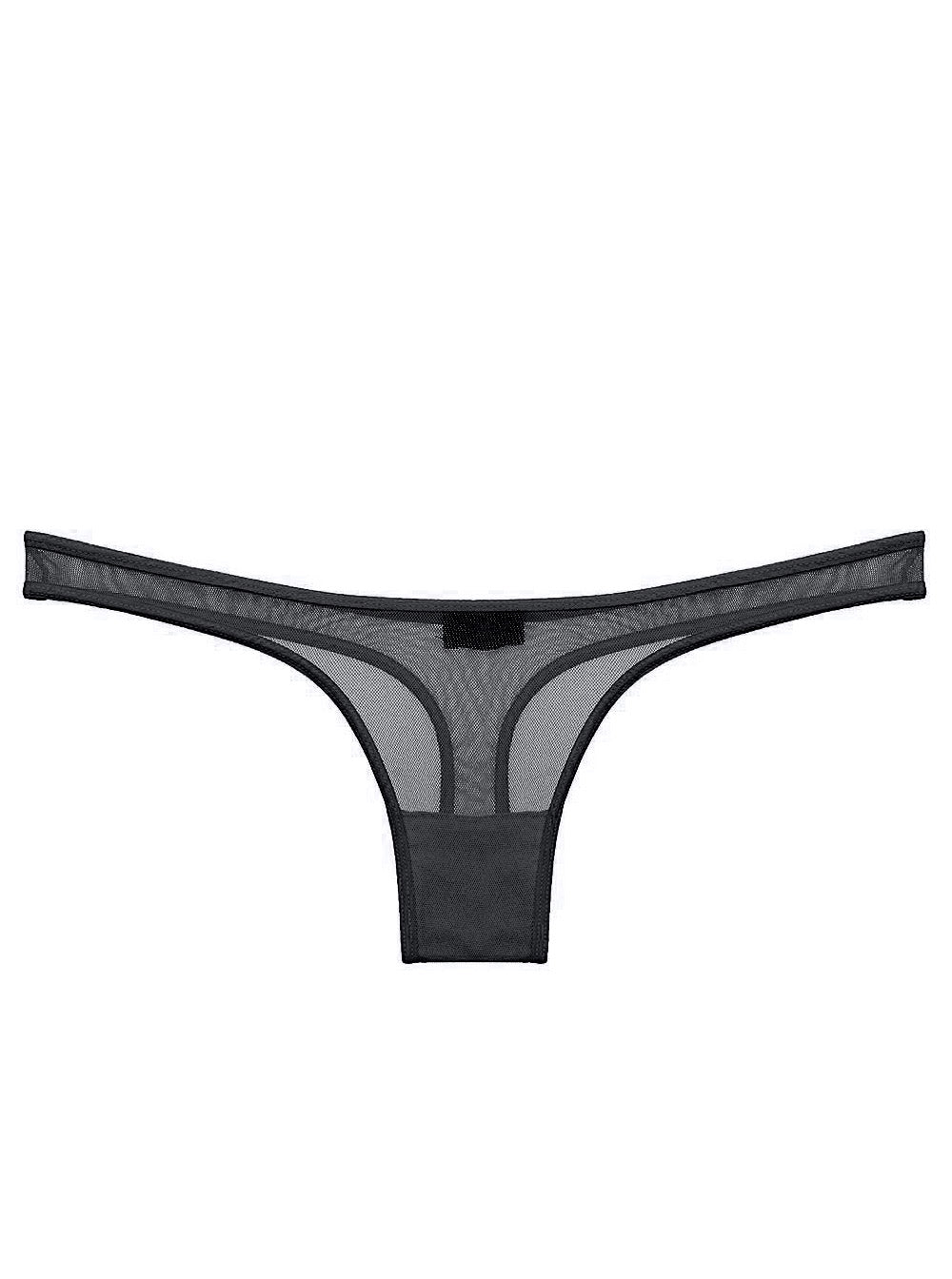 Schwarz Tanga, Soire New Tief Sitzender Tanga