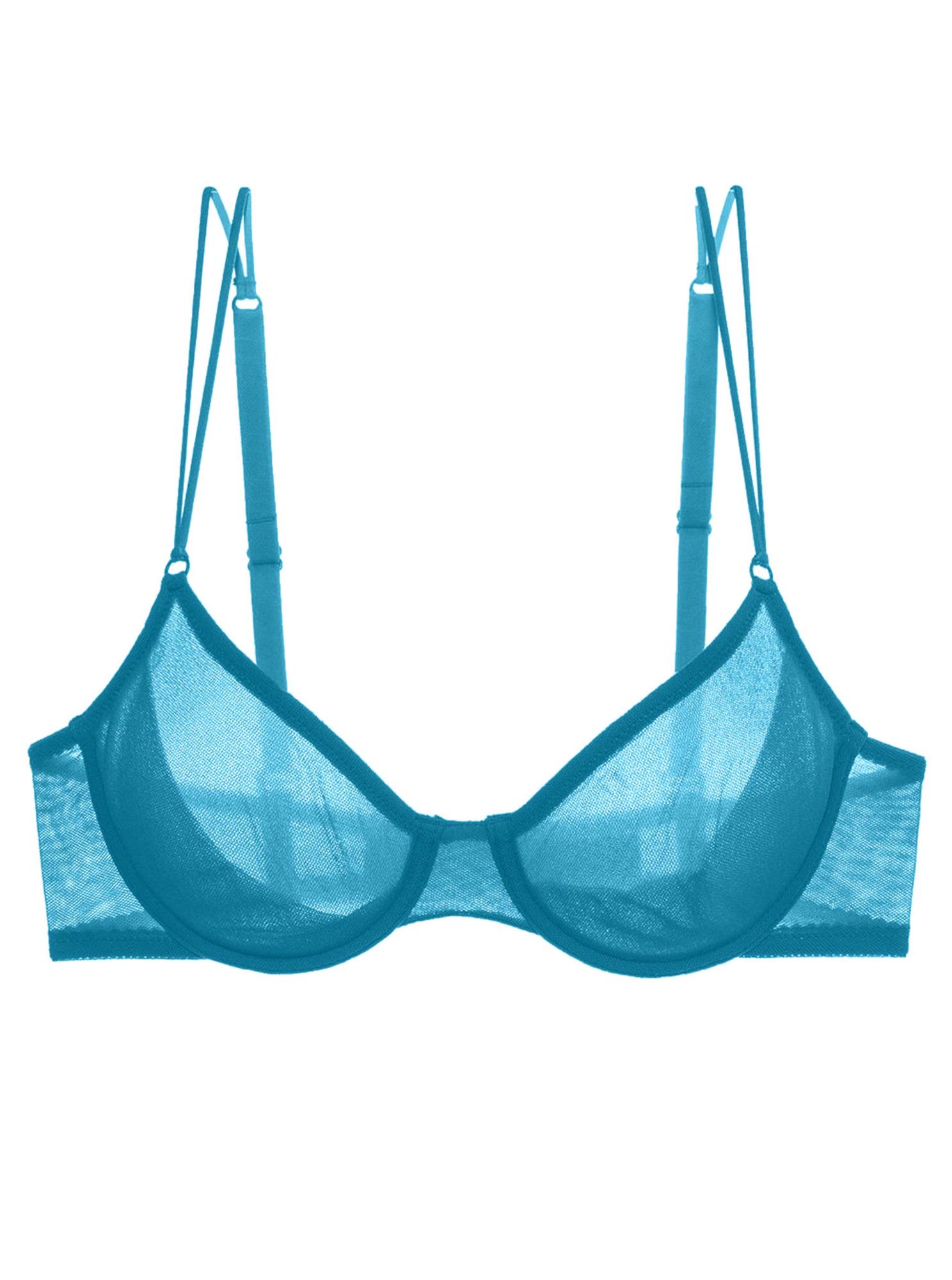 Bleue Soutien-Gorge - Soire Soutien-Gorge Moulé À Armatures