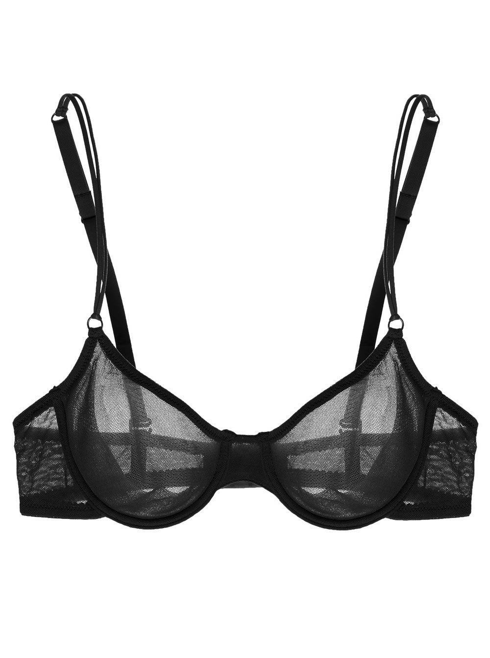 Nero Reggiseni, Soire New Reggiseno Con Ferretto Con Coppe Preformate