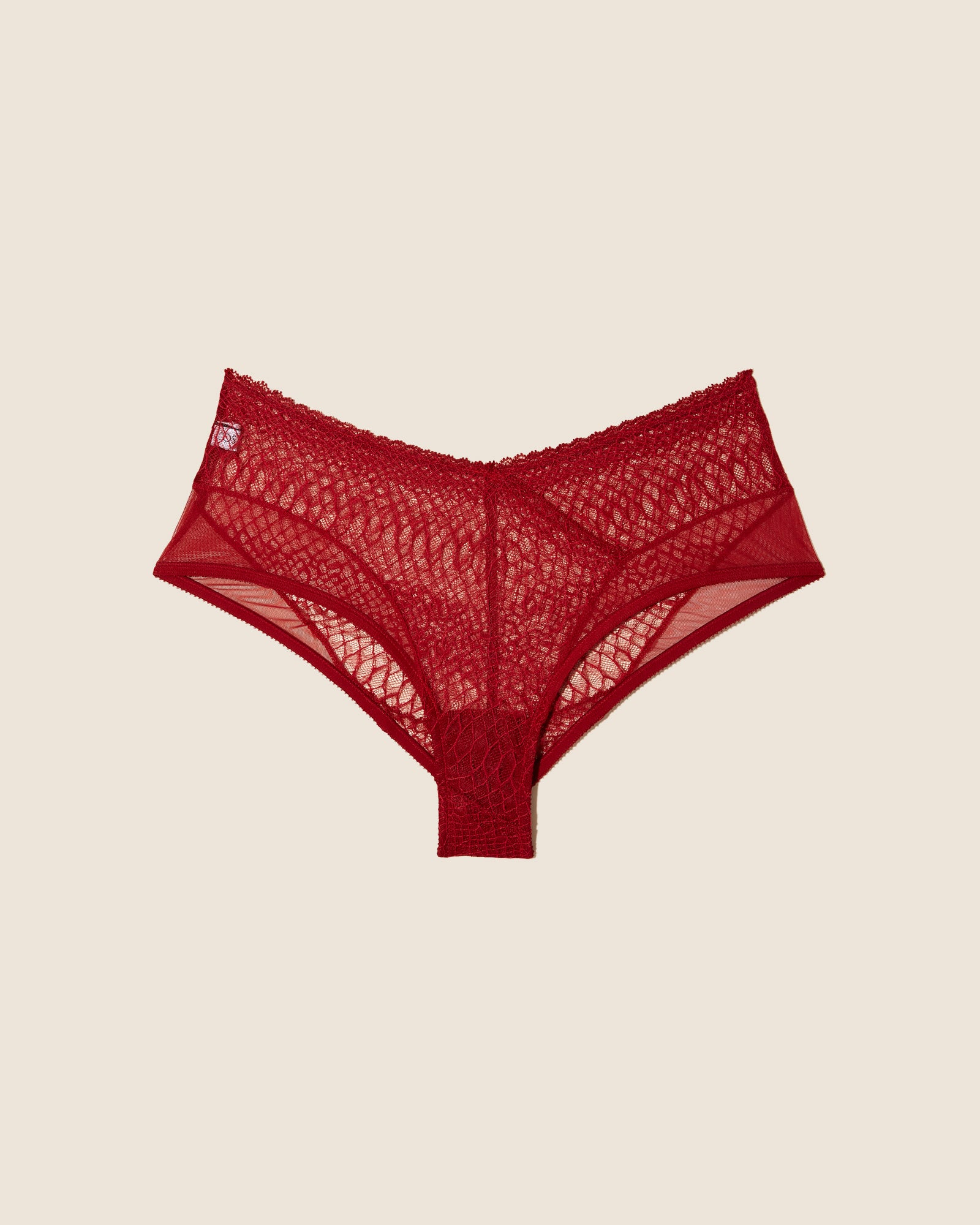 Rot Hotpants - Sutra Bodyshort