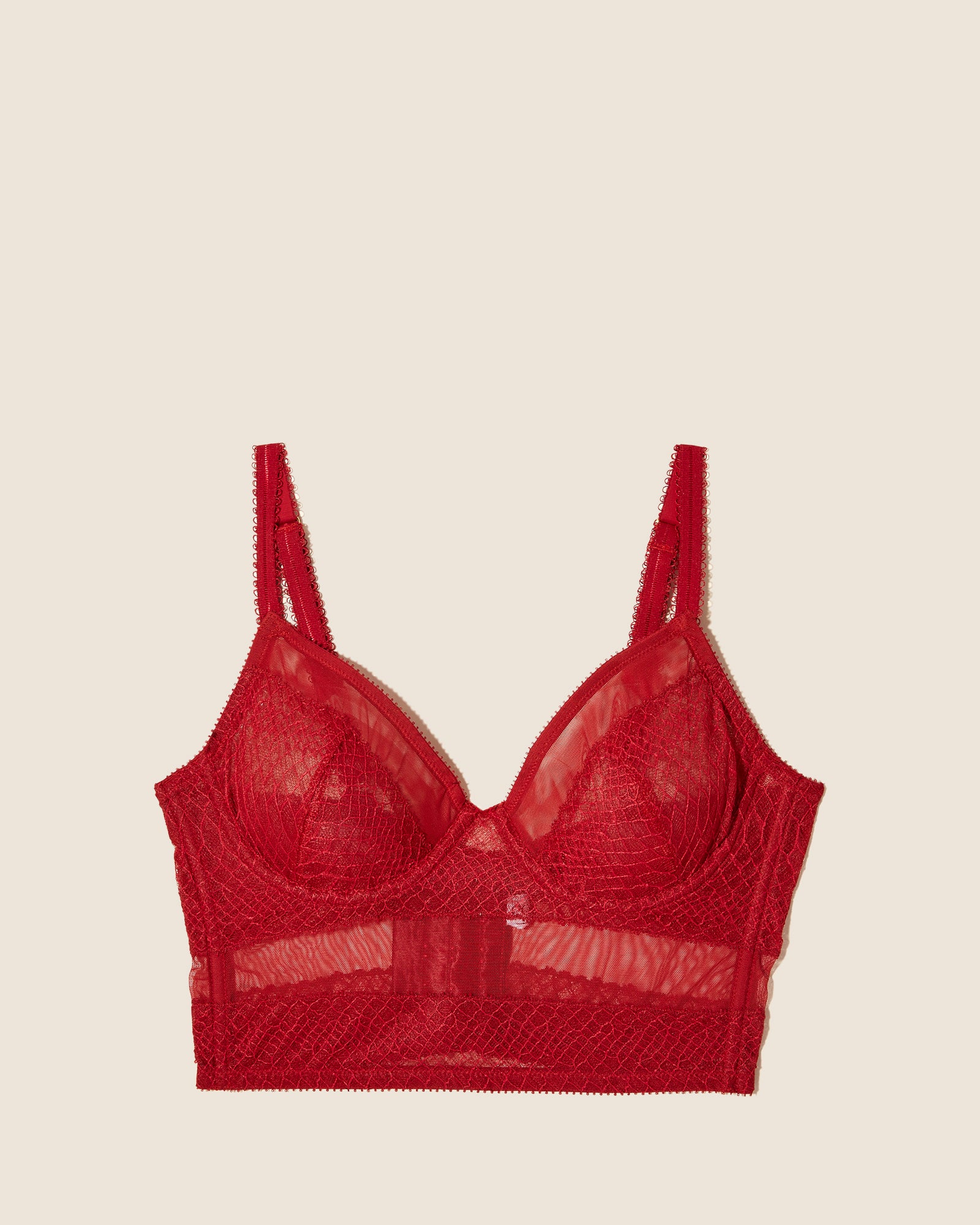 Rouge Soutien-Gorge - Sutra Soutien-Gorge À Armatures
