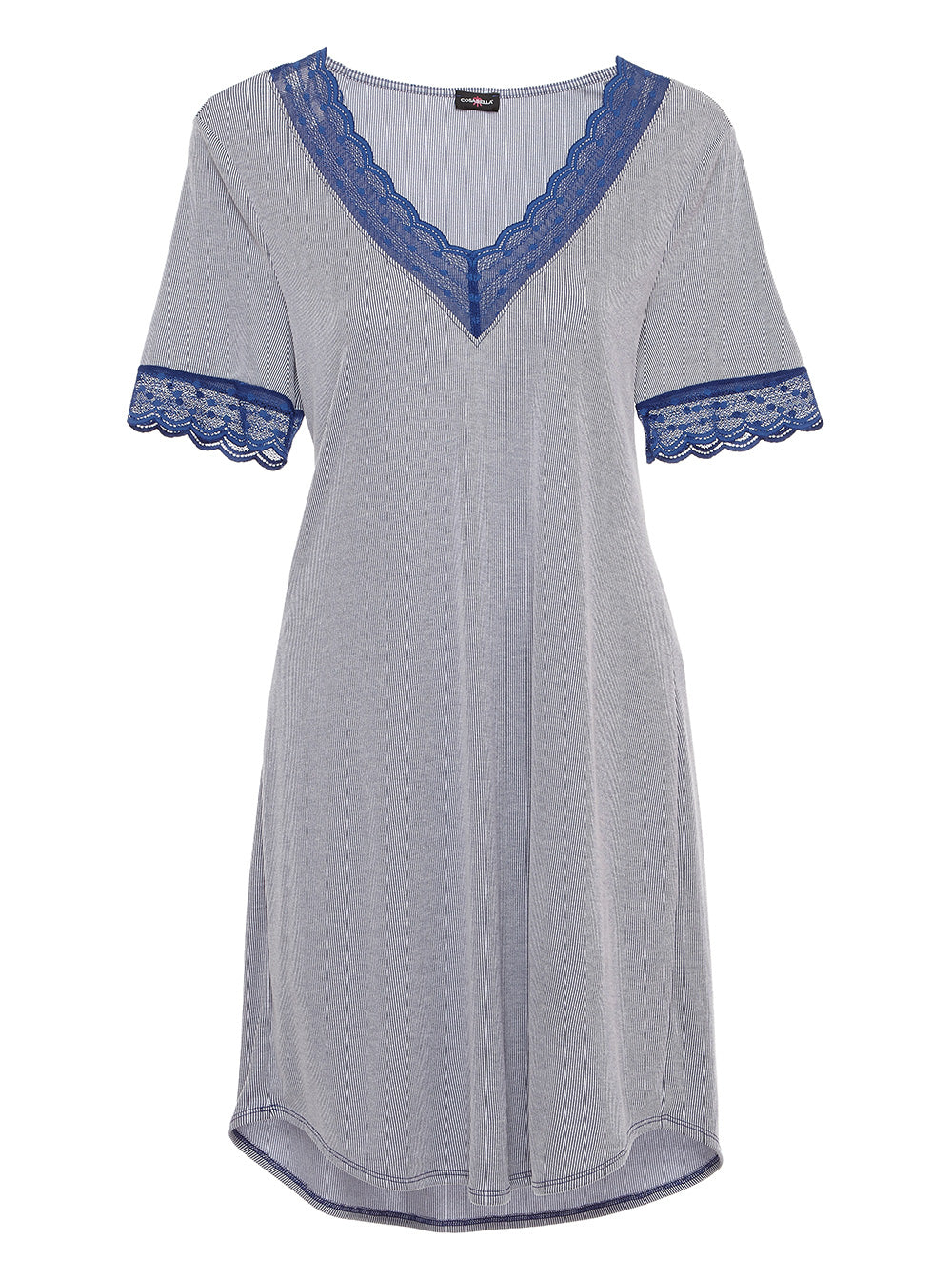 Blau Kleid, Sweet Dreams Textured Schlafshirt