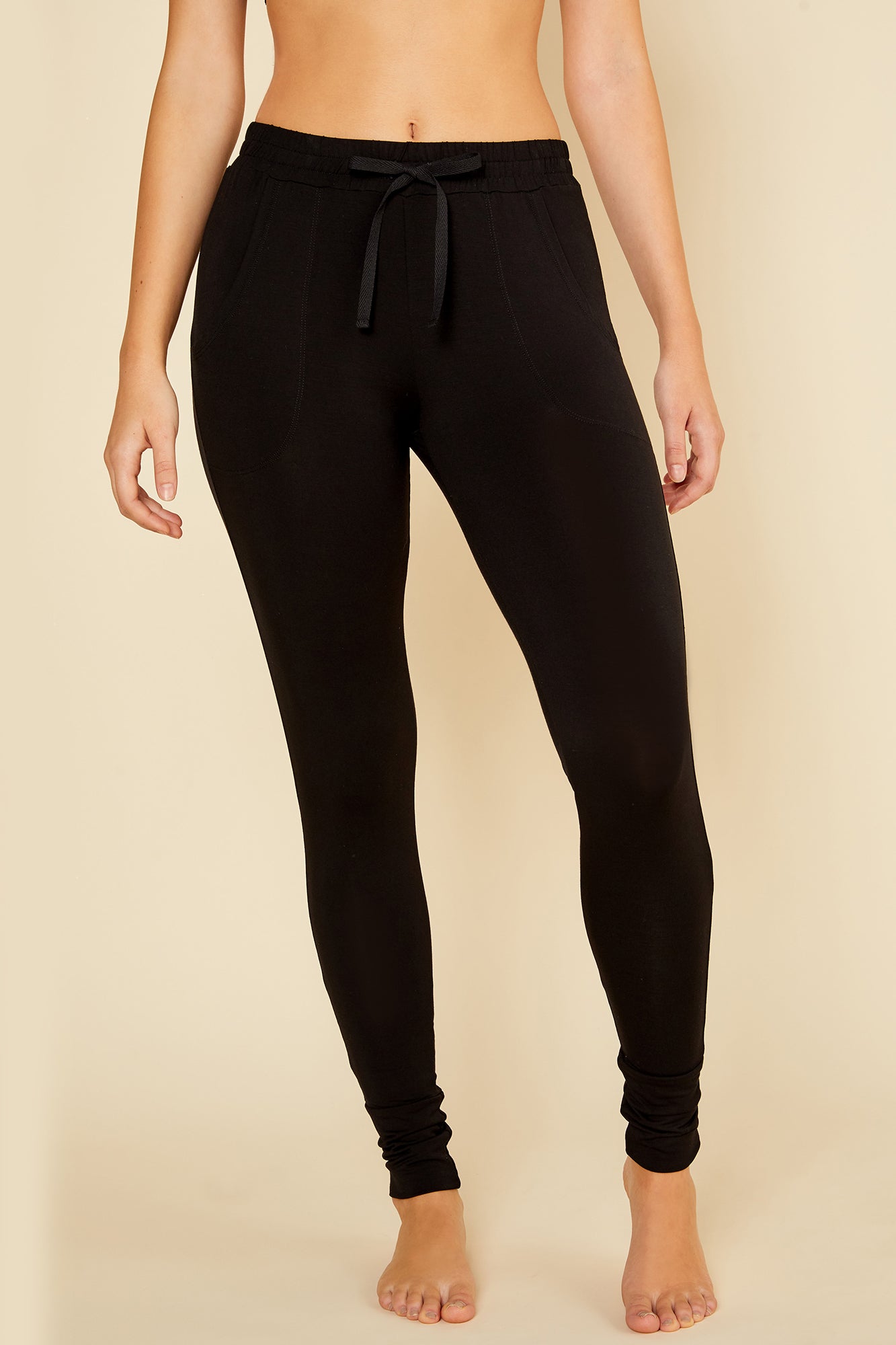 Negro Pantalones - Talco Pantalón Deportivo