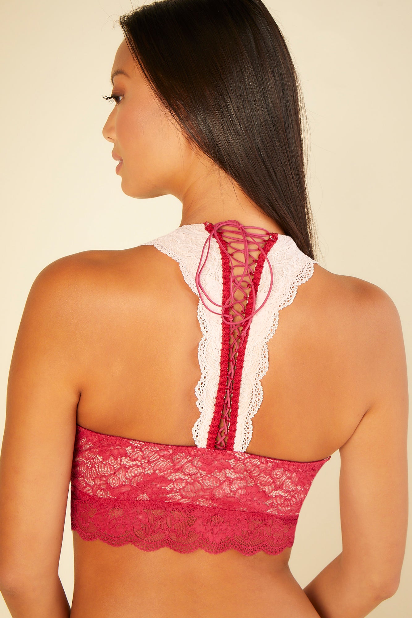 Rouge Bralette - Tosca Brassière À Dos Nageur