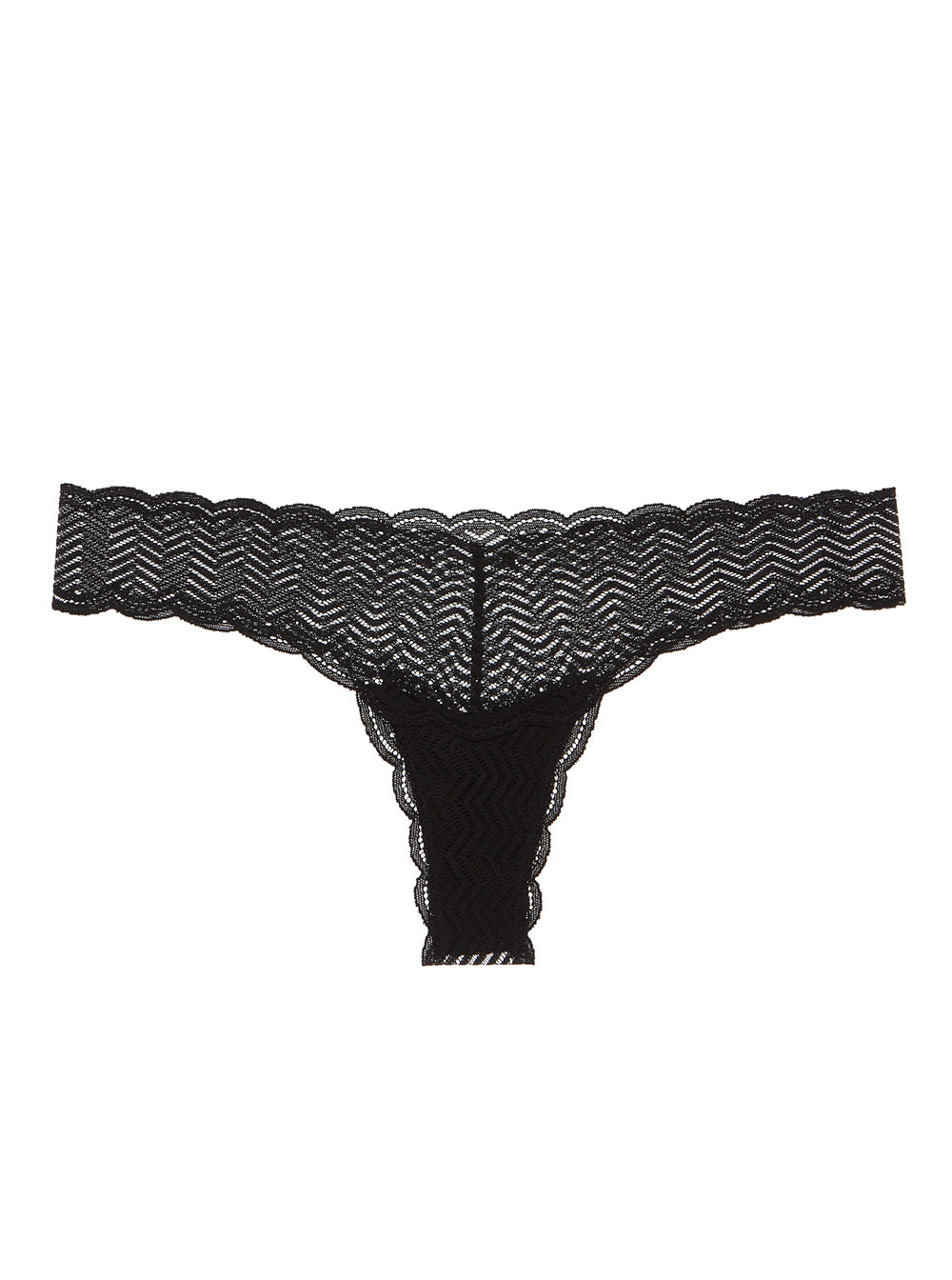 Noir String - Sweet Treats Sweet Treat - String À Motifs Géométriques