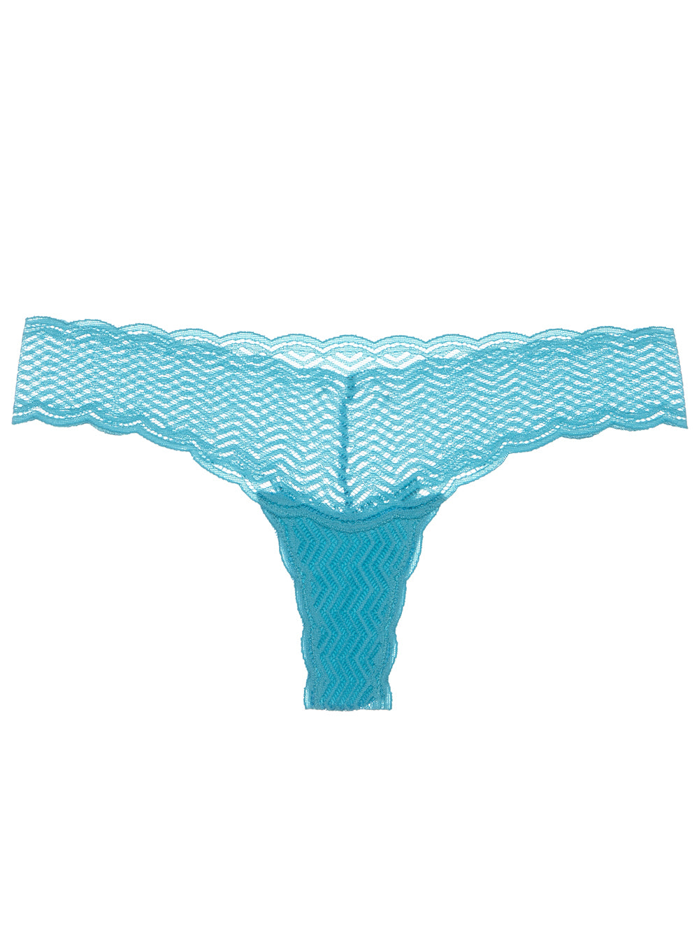 Azul Tangas - Sweet Treats Sweat Treat - Tanga Con Motivo Geométrico