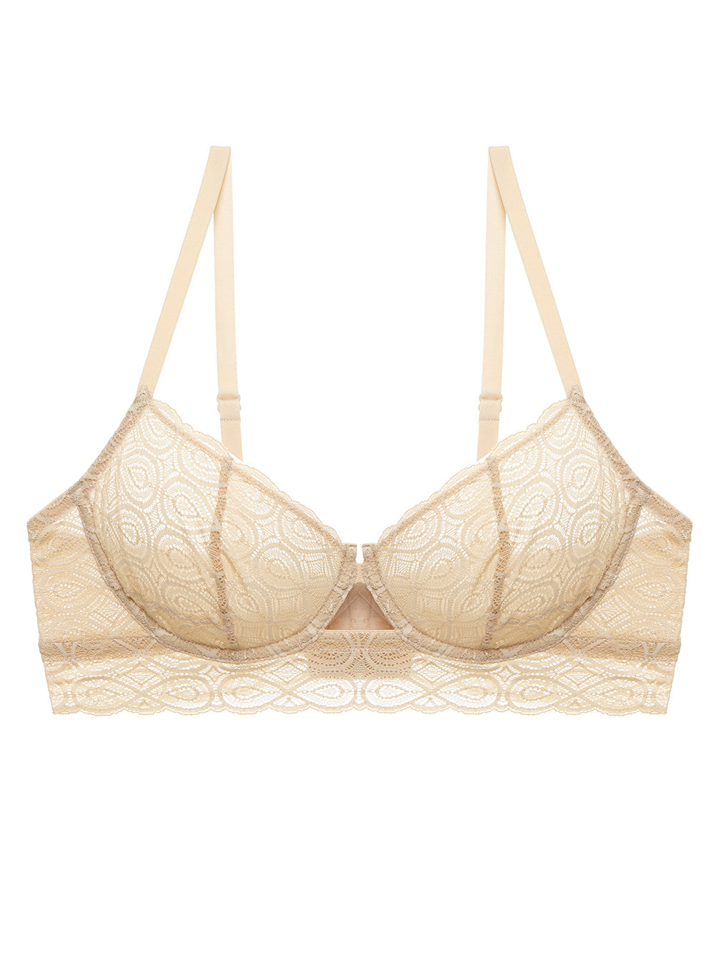 Beige Reggiseni, Sweet Treats Reggiseno Con Ferretto Con Coppe Preformate