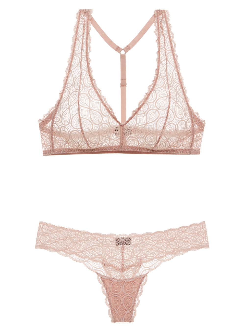 Pink Set - Sweet Treats Bralette & Thong Set