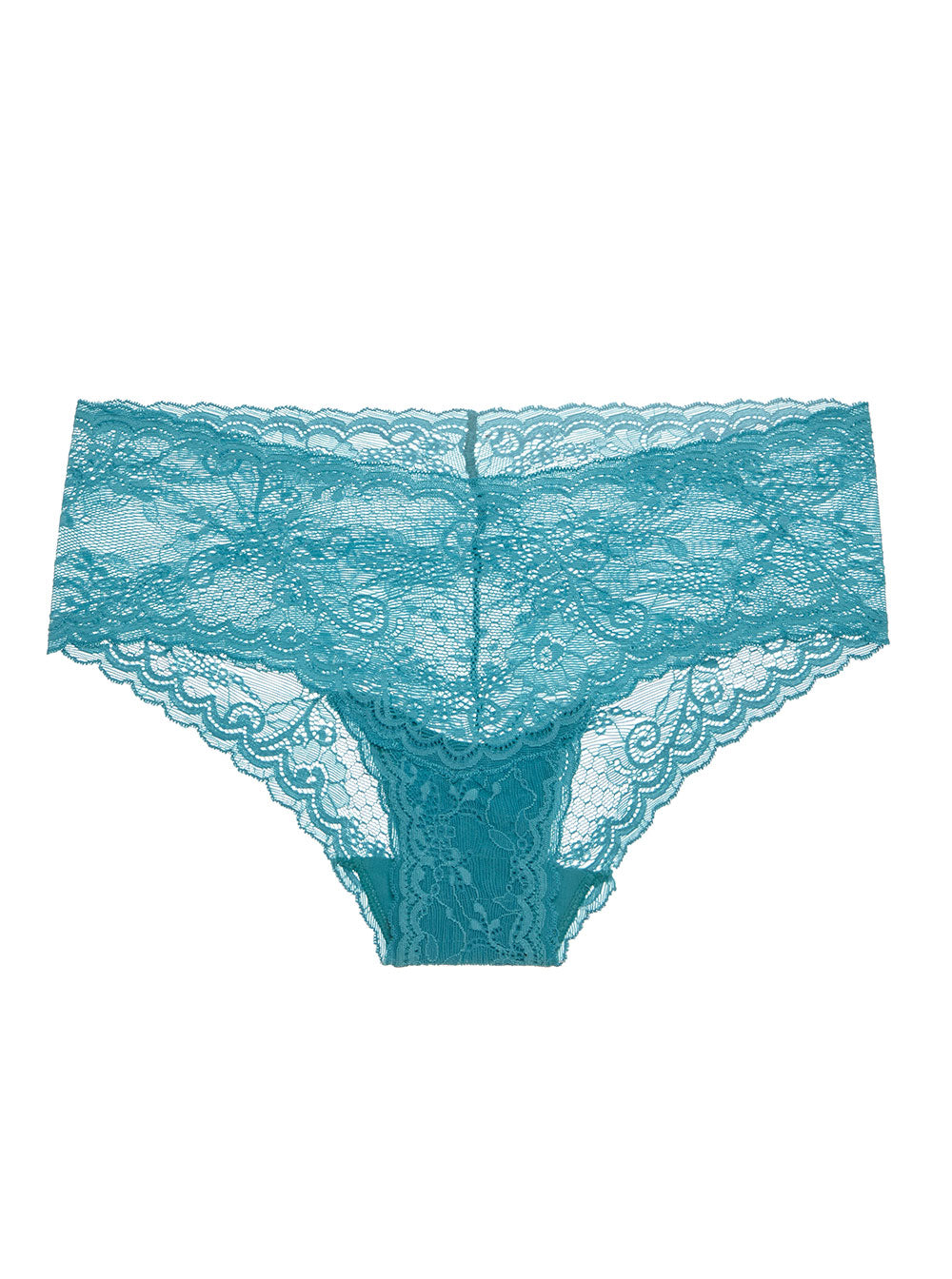 Verde Culottes - Trenta Culote De Encaje De Tiro Bajo