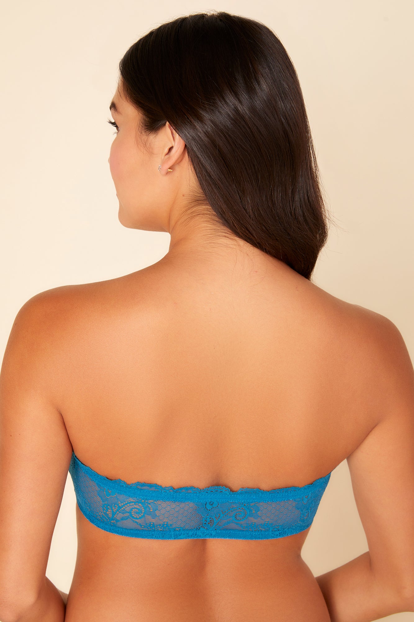 Blau Bralette - Trenta Gepolsterter Bandeau-Bh