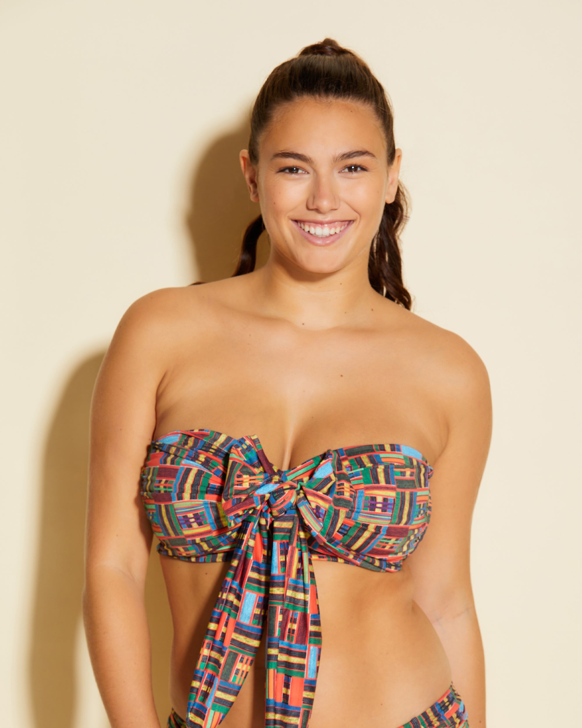 Imprimé Swim Tops - Vita Marina Printed Bandeau Galbé