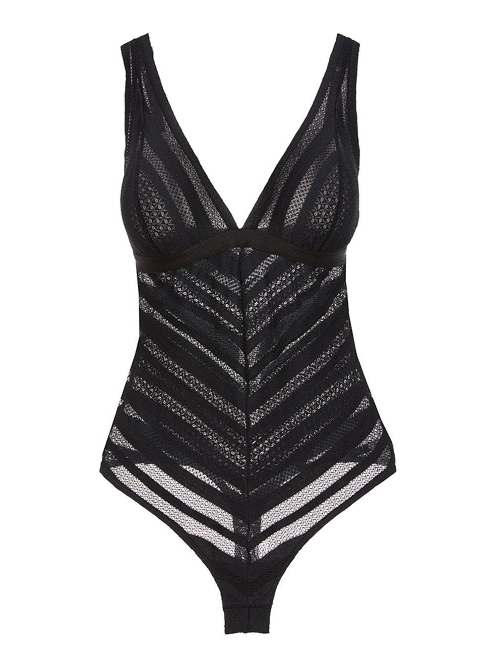 Black Teddy - Wildflower Bodysuit